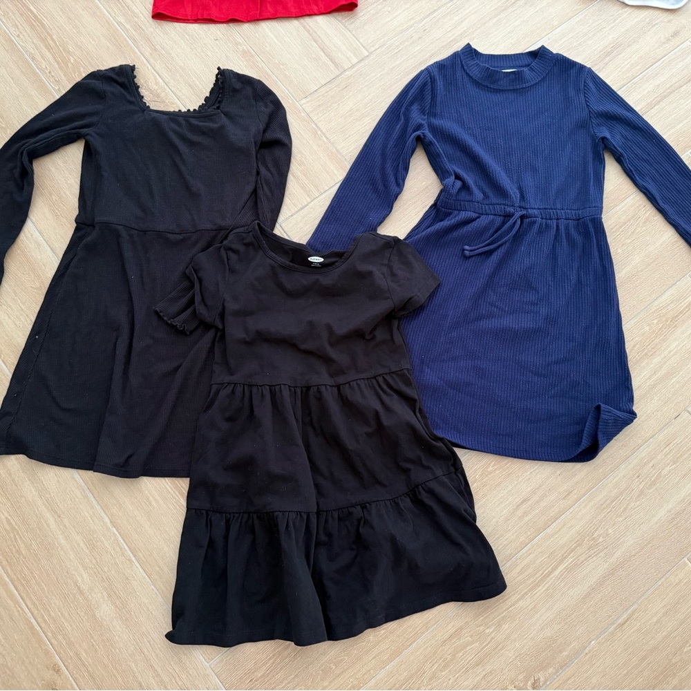 Old Navy Black and Navy Kids Casual Dresses